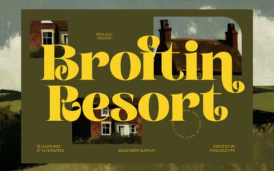 Broftin Resort Font