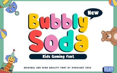 Bubbly Soda Font