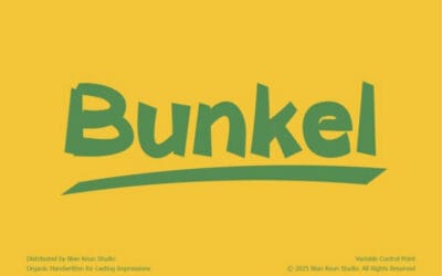 Bunkel Font