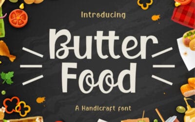 Butter Food Font