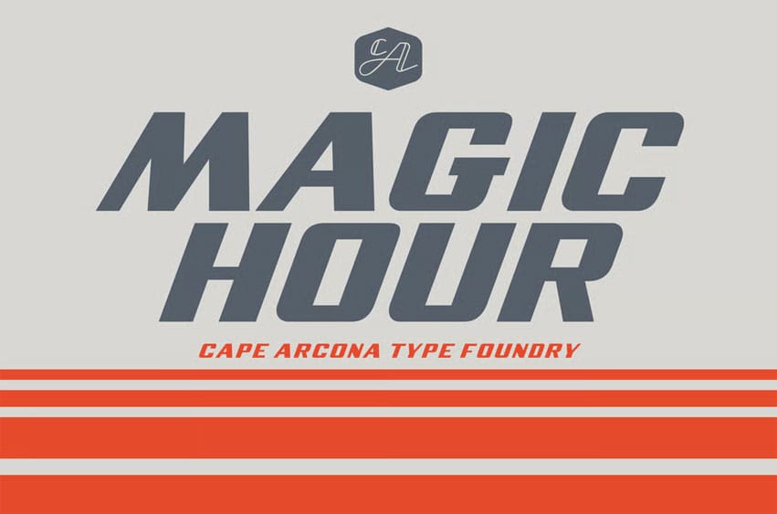 CA Magic Hour Font