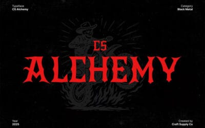CS Alchemy Font
