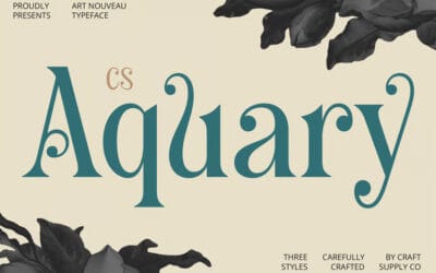 CS Aquary Font
