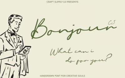 CS Bonjour Font