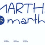 CS Martha Font
