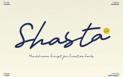 CS Shasta Font