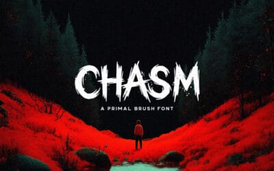 Chasm Brush Font