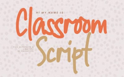 Classroom Script Font