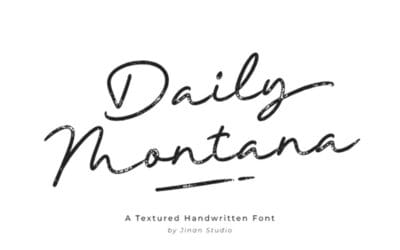 Daily Montana Font