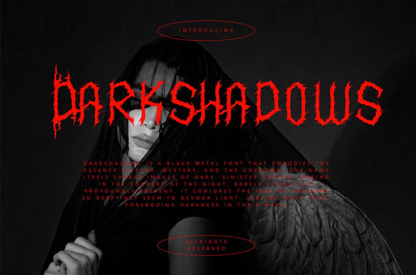 Darkshadows Font