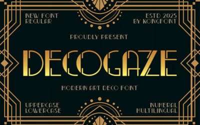 Decogaze Font