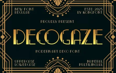 Decogaze Font
