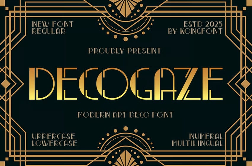 Decogaze Font
