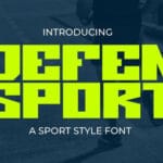 Defen Sport Font