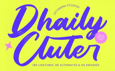 Dhaily Cluter Font