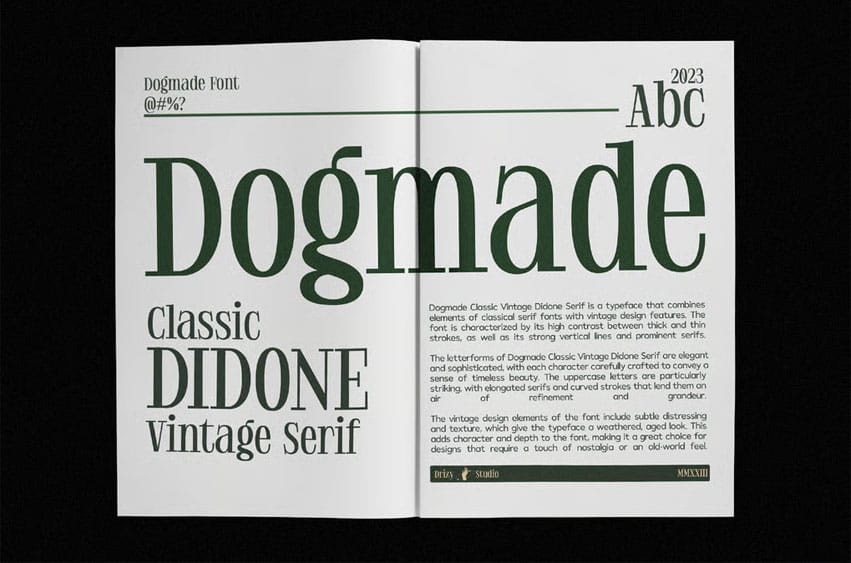 Dogmade Font