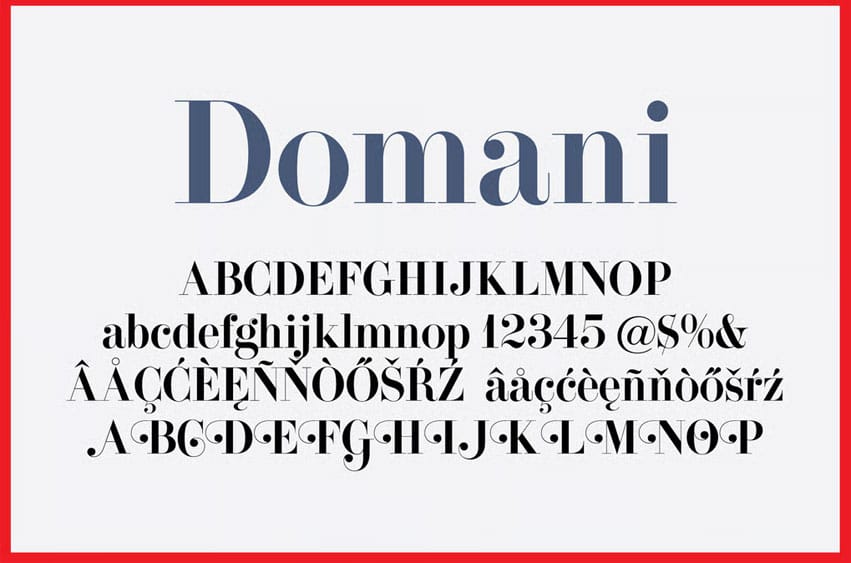 Domani Font