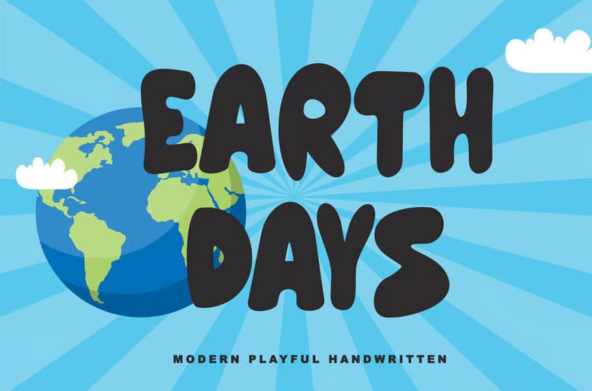Earth days Font