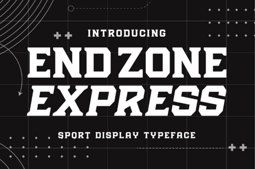 Endzone Express Font