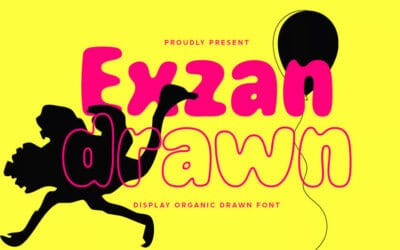 Exzan Drawn Font