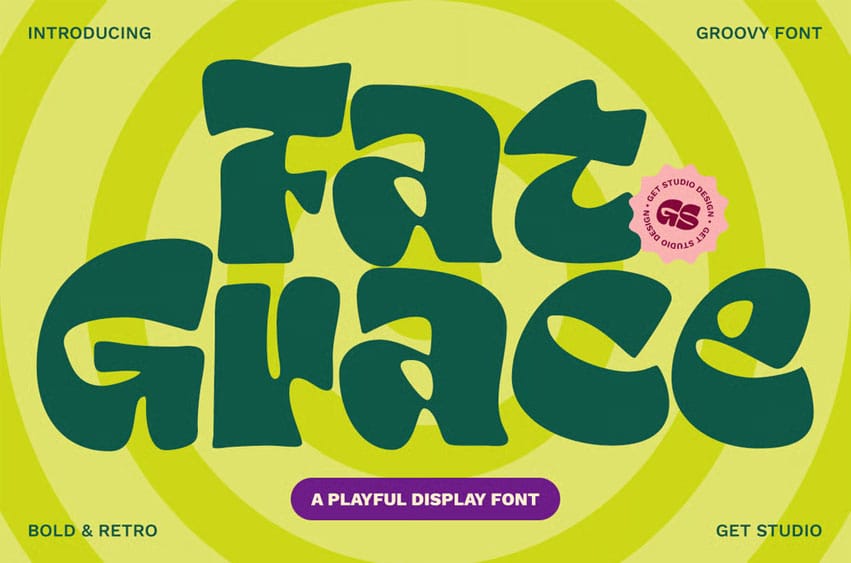 Fat Grace Font