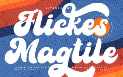 Flickes Magtile Font