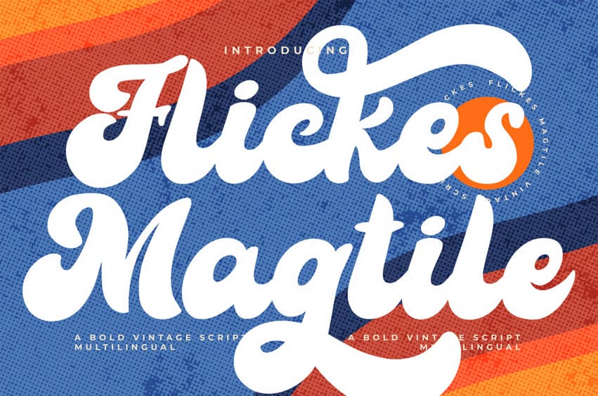 Flickes Magtile Font