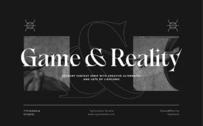 Game & Reality Font