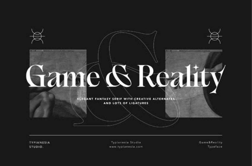 Game & Reality Font