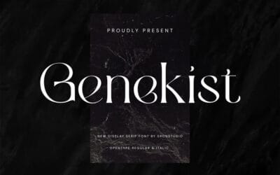 Genekist Font