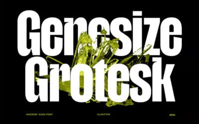 Genesize Grotesk Font