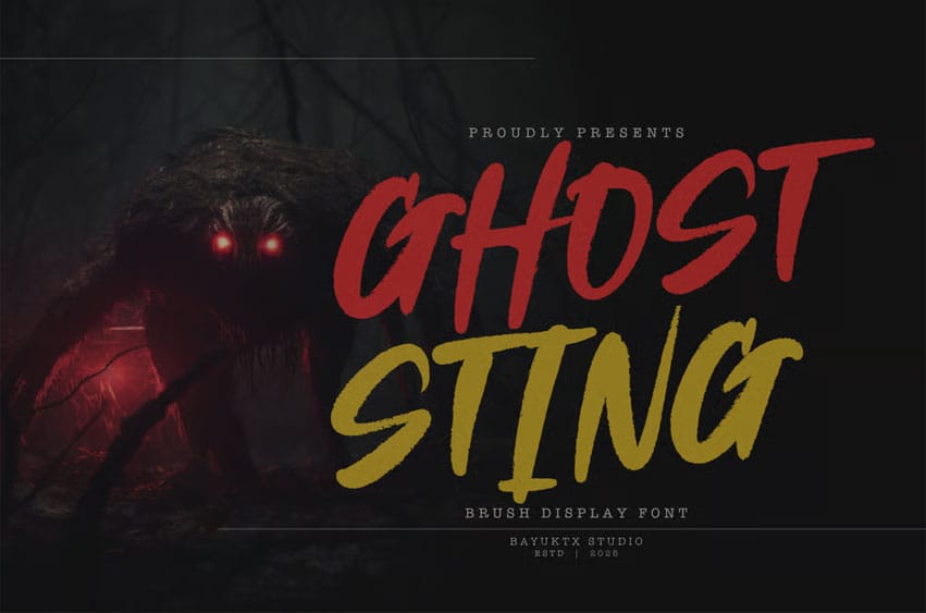 Ghost Sting Font