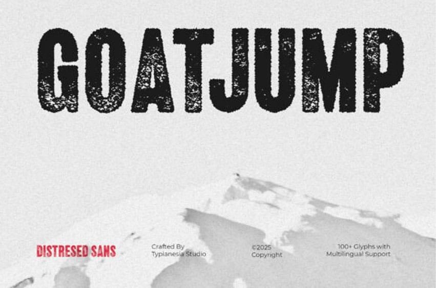 Goatjump Font