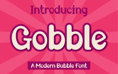 Gobble Font