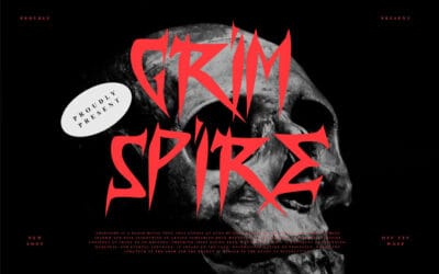 Grimspire Deathmetal Font