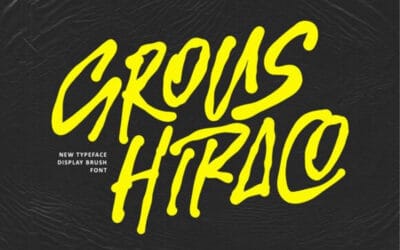 Grous Hiraco Font