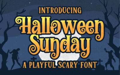 Halloween Sunday Font