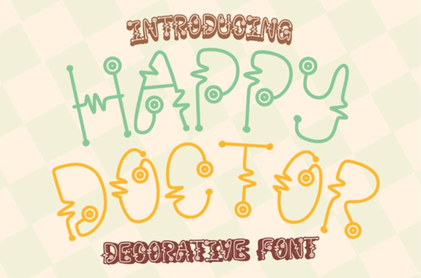 Happy Doctor Font