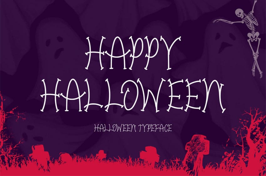Happy Halloween Font