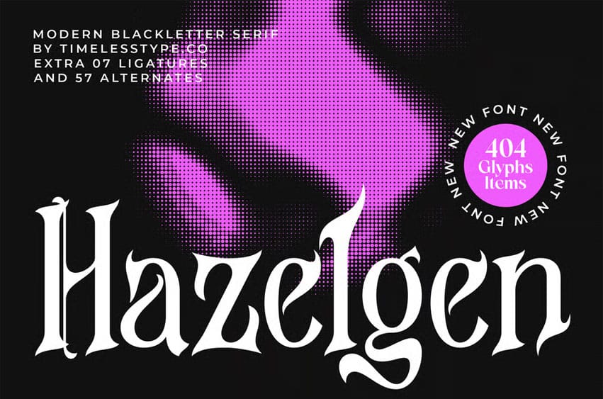 Hazelgen Font