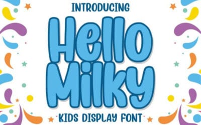 Hello Milky Font