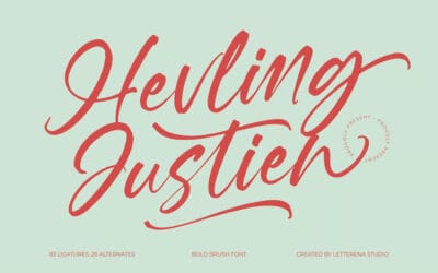 Hevling Justien Font