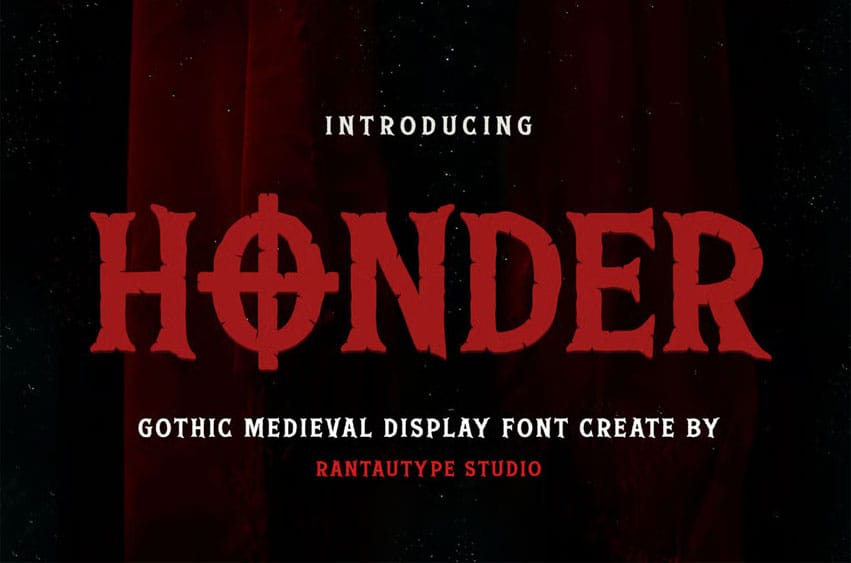 Honder Gothic Font