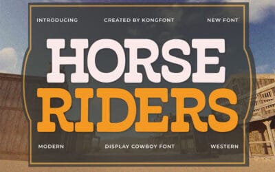 Horse Riders Font