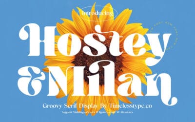 Hostey & Milan Font
