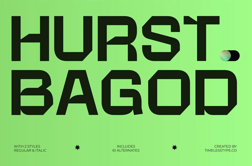 Hurst Bagod Font