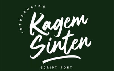 Kagem Sinten Font