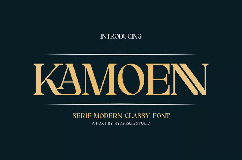 Kamoenn Font