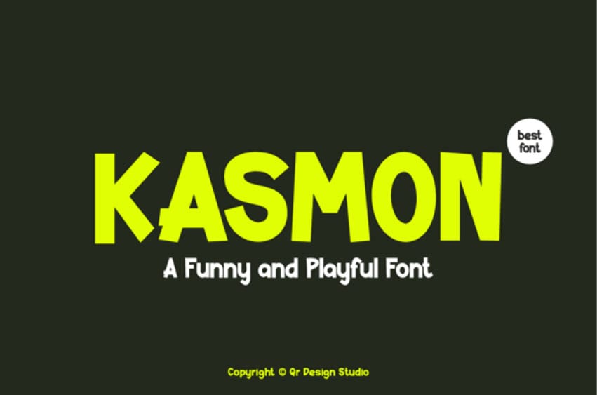 Kasmon Font