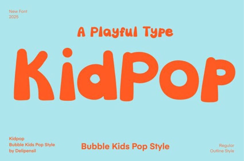 Kidpop Font